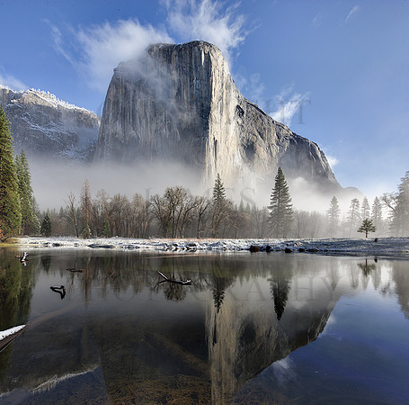 El Capitan And Reflection