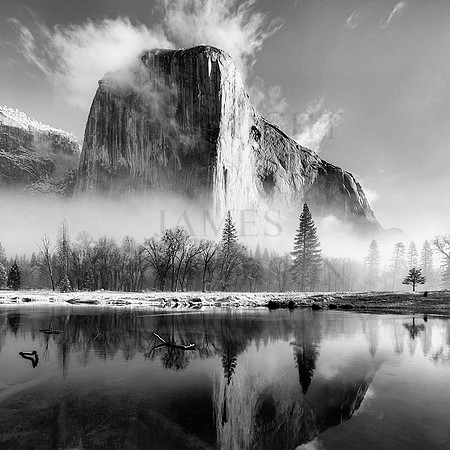 El Capitan B&W